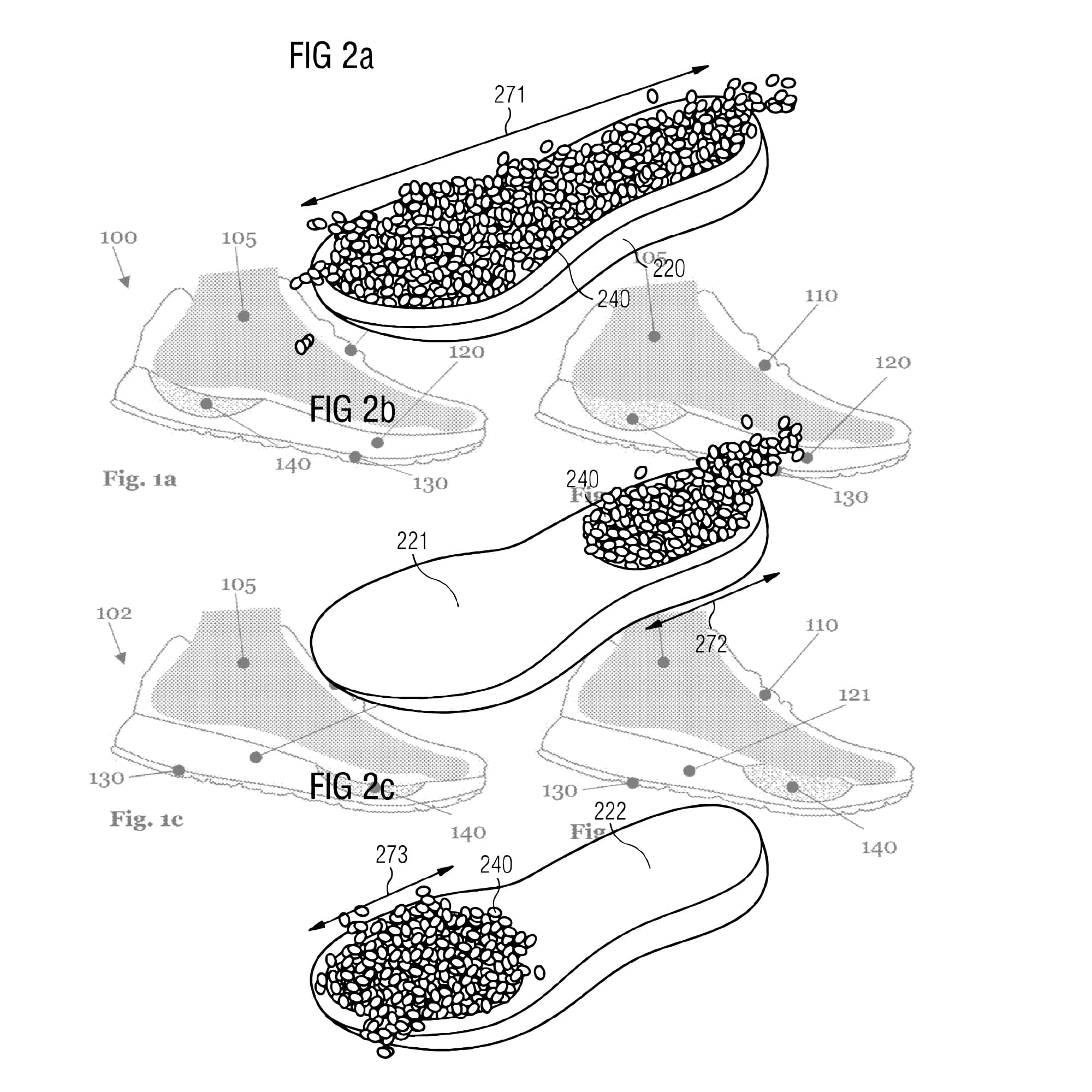 Technical Drawing, Product Innovation, Shoes, Midsole, black and white, patent